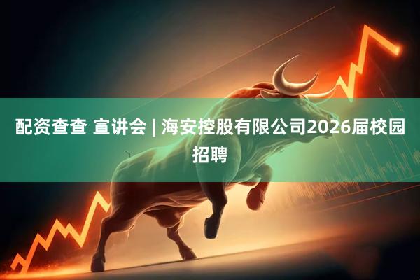 配资查查 宣讲会 | 海安控股有限公司2026届校园招聘